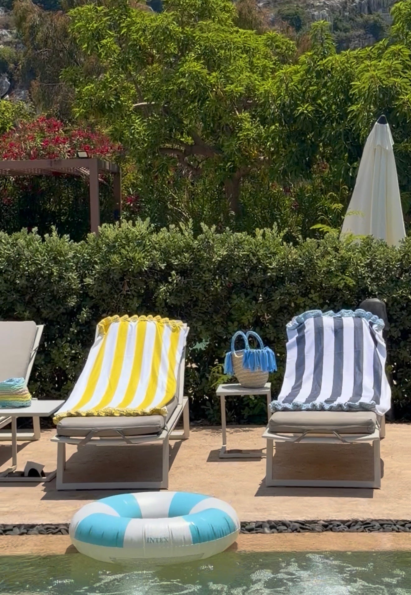 Sunny and Cloudy Towels