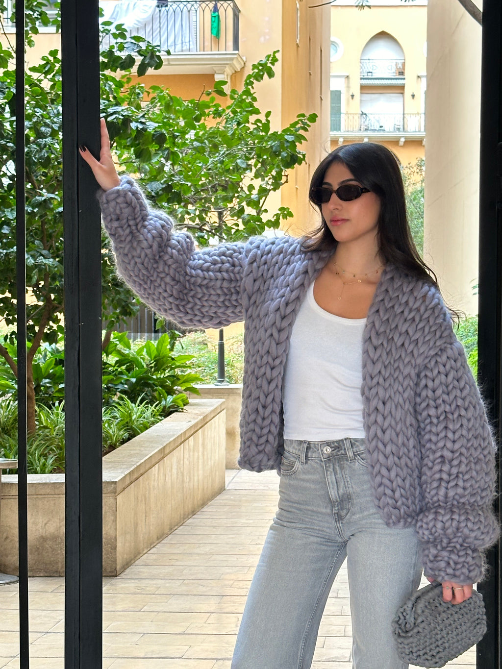 Grey Cotton Candy Jacket