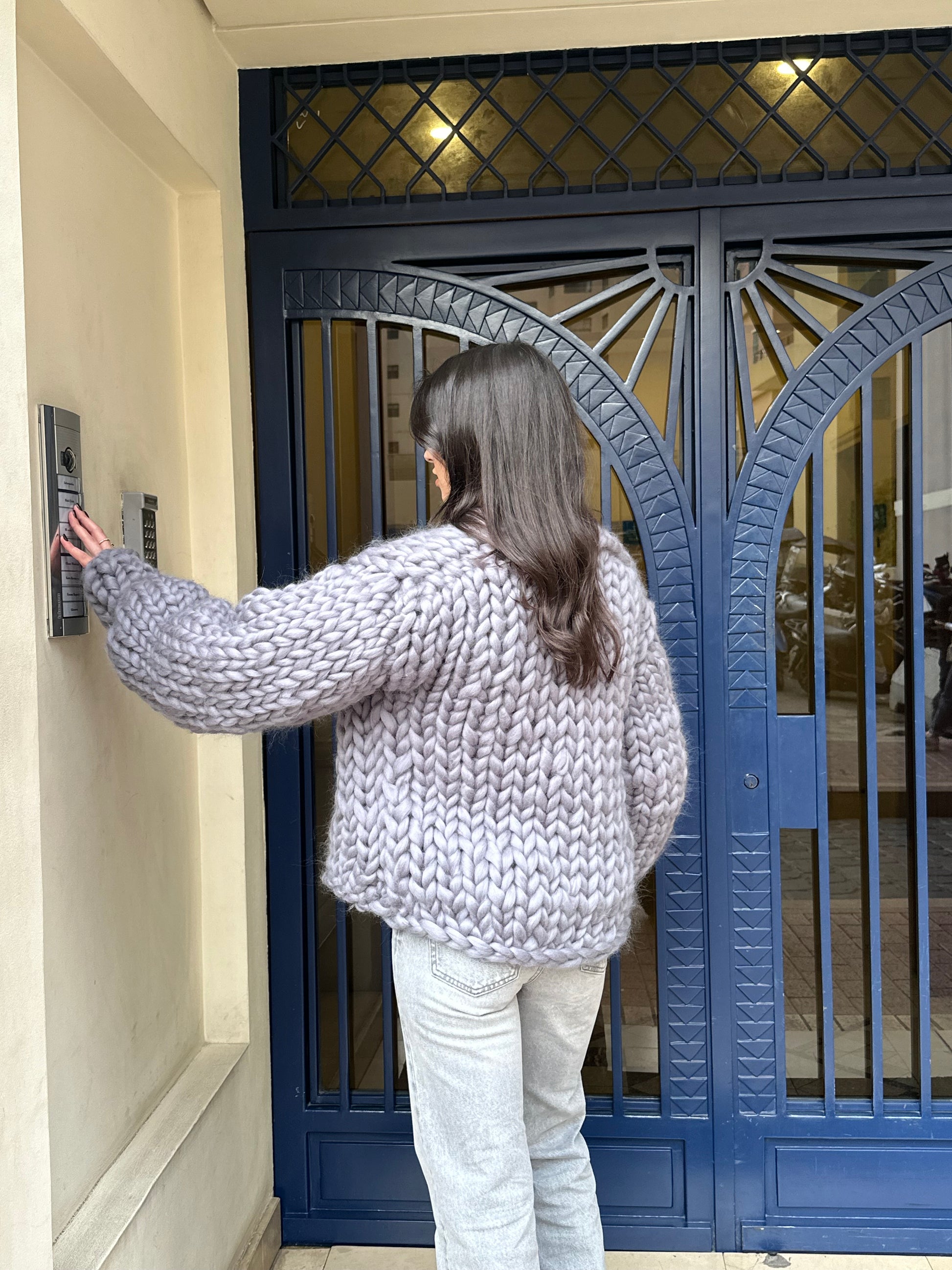 Grey Cotton Candy Jacket