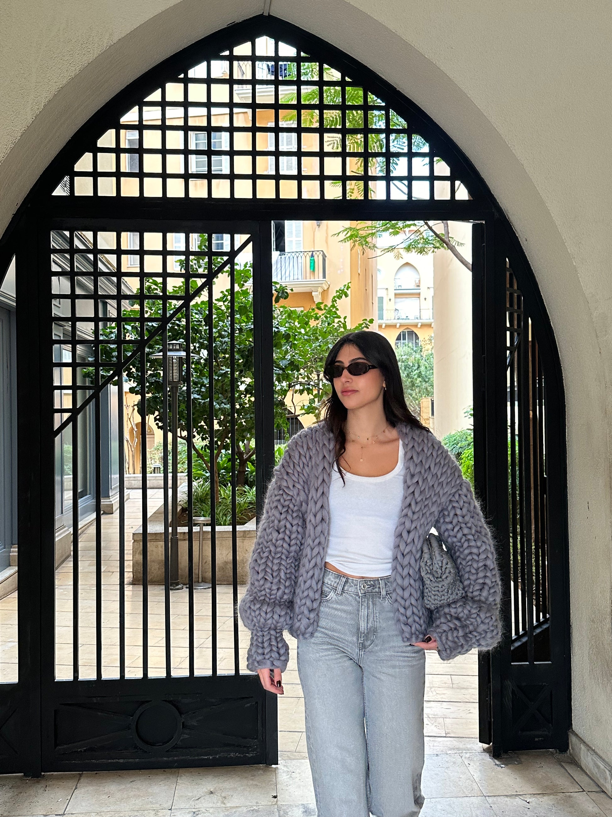 Grey Cotton Candy Jacket